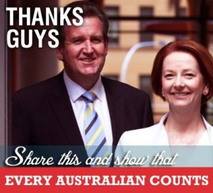 Julia Gillard and Barry O'Farrell